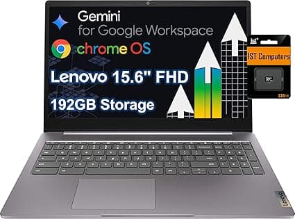 Lenovo Chromebook 15: tela FHD 15,6; 4 GB RAM, 256 GB — R$ 2.705,32
