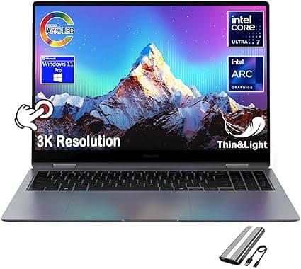 Galaxy Book4 Pro: tela 14 polegadas AMOLED 3K com IA, preço na Amazon