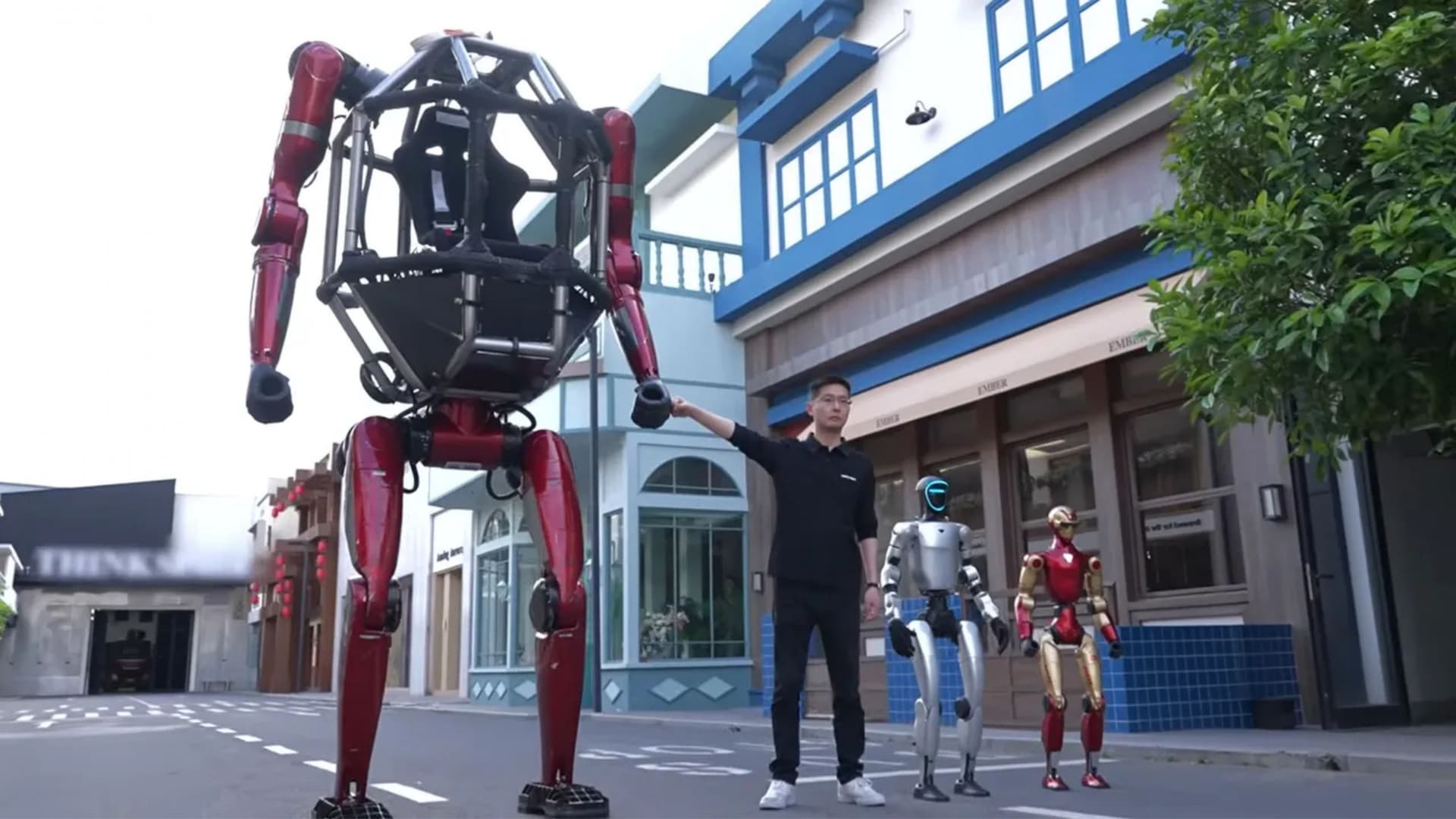 Conheça o GD01 da Unitree: robô bípede e quadrúpede com humano