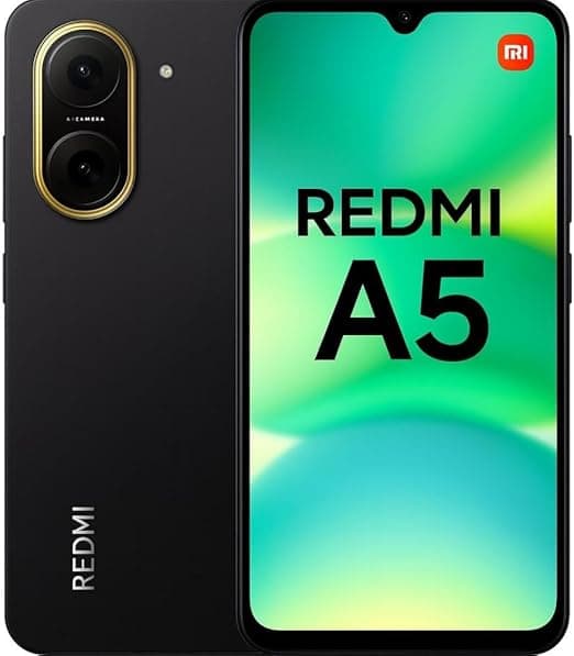 Redmi A5 64GB por R$ 639,90: tela 120 Hz e bateria 5.200 mAh