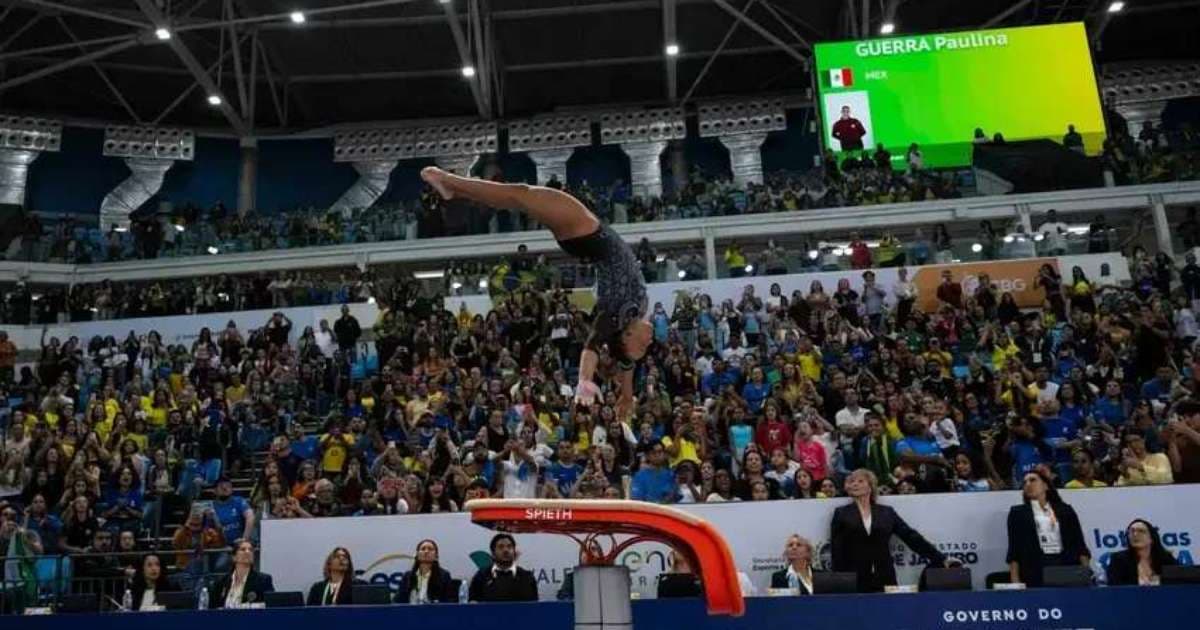 Após ouro no Pan, Rebeca Andrade viraliza com detalhe inusitado