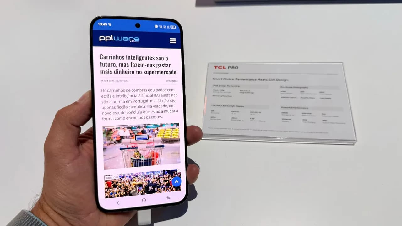 IFA 2026: TCL P80 Ultra chega com recurso que promete mudar tudo