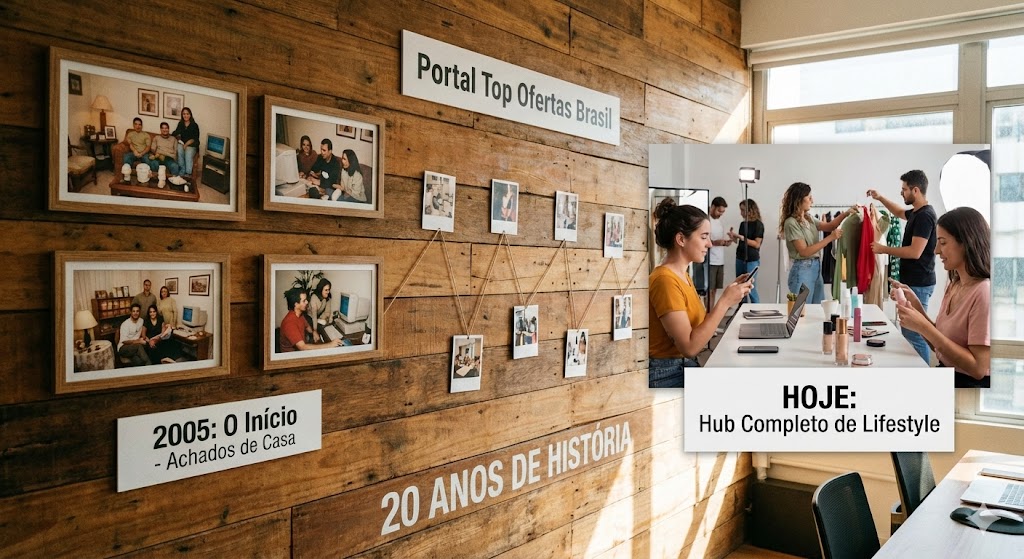 Fotografia representando a nossa história e curadoria de produtos para casa - Portal Top Ofertas Brasil - achados, ofertas e descontos